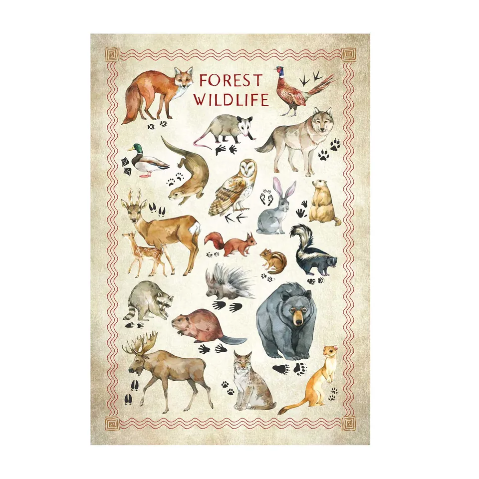 GSI Forest Wildlife puzzle mini 150 piese cort