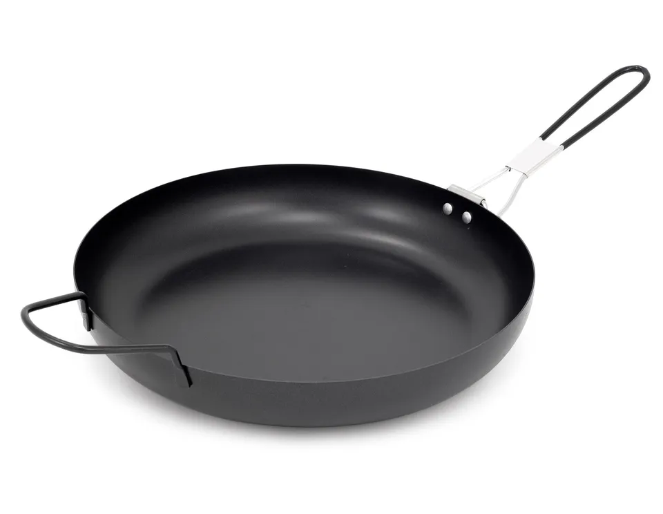 GSI Outdoors Steel Frypan tigaie camping 12 inch antiaderenta