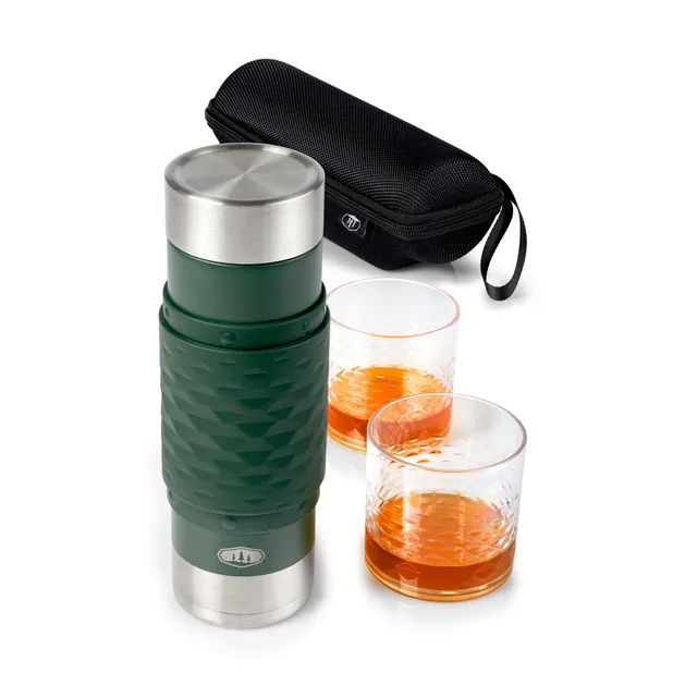 GSI Outdoors set cocktail izolat camping 500 ml cu geantă