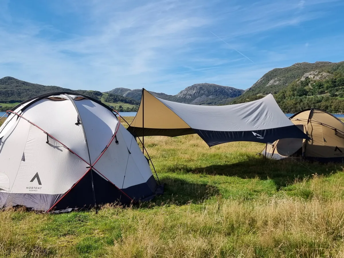 Nortent Helleren PC tarp bumbac 580x440 cm