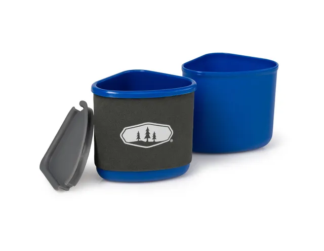 GSI Outdoors Gourmet cana cu bol camping albastru