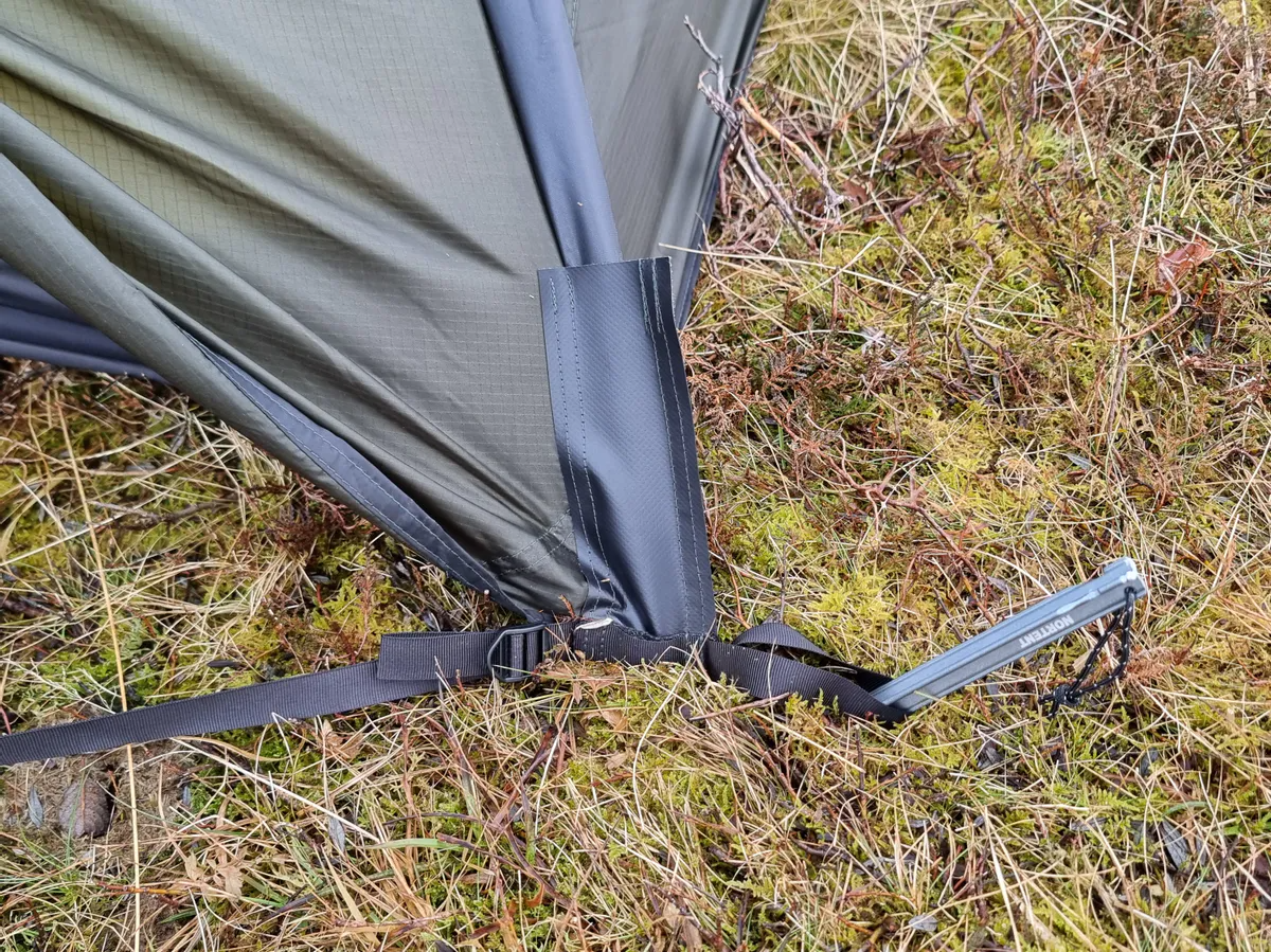 Nortent Vern 1 cort 1 persoana verde army expedition
