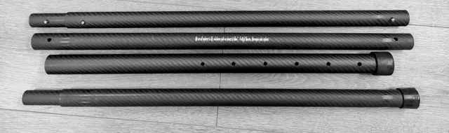 Nortent Carbon bat cort 180-200 cm fibra carbon
