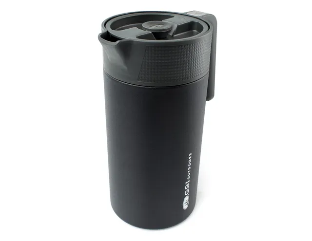 GSI Outdoors Glacier JavaPress presa cafea inox neagra