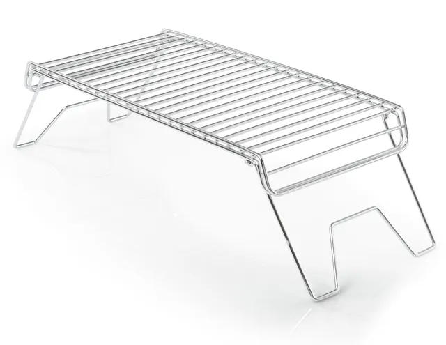 GSI Outdoors gratar pliabil foc tabara inox rezistent