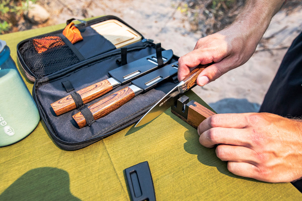 GSI Outdoors Rakau set cutite camping 3 piese