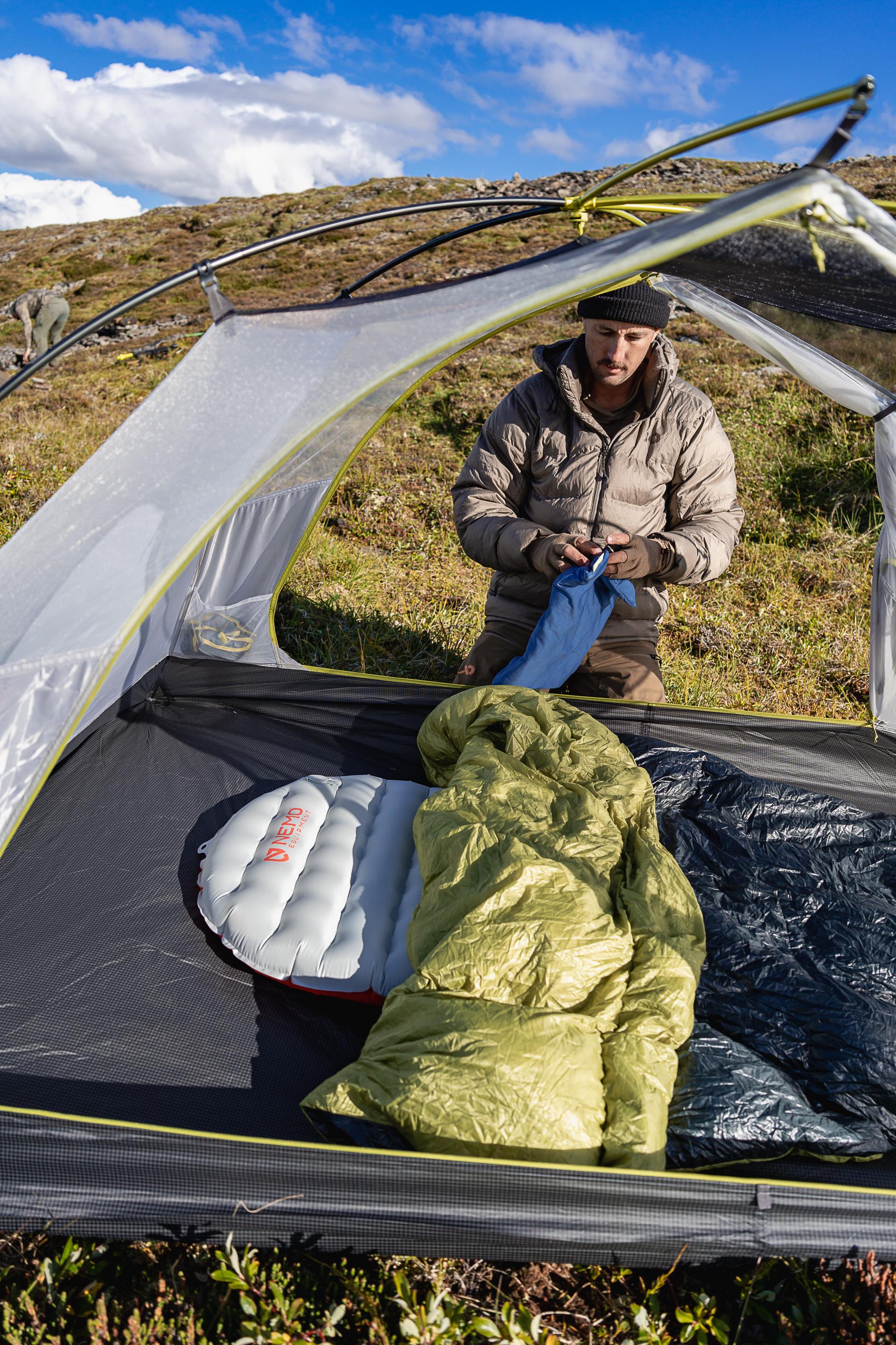 Nemo Pulse quilt puf Regular 1000FP ultralight