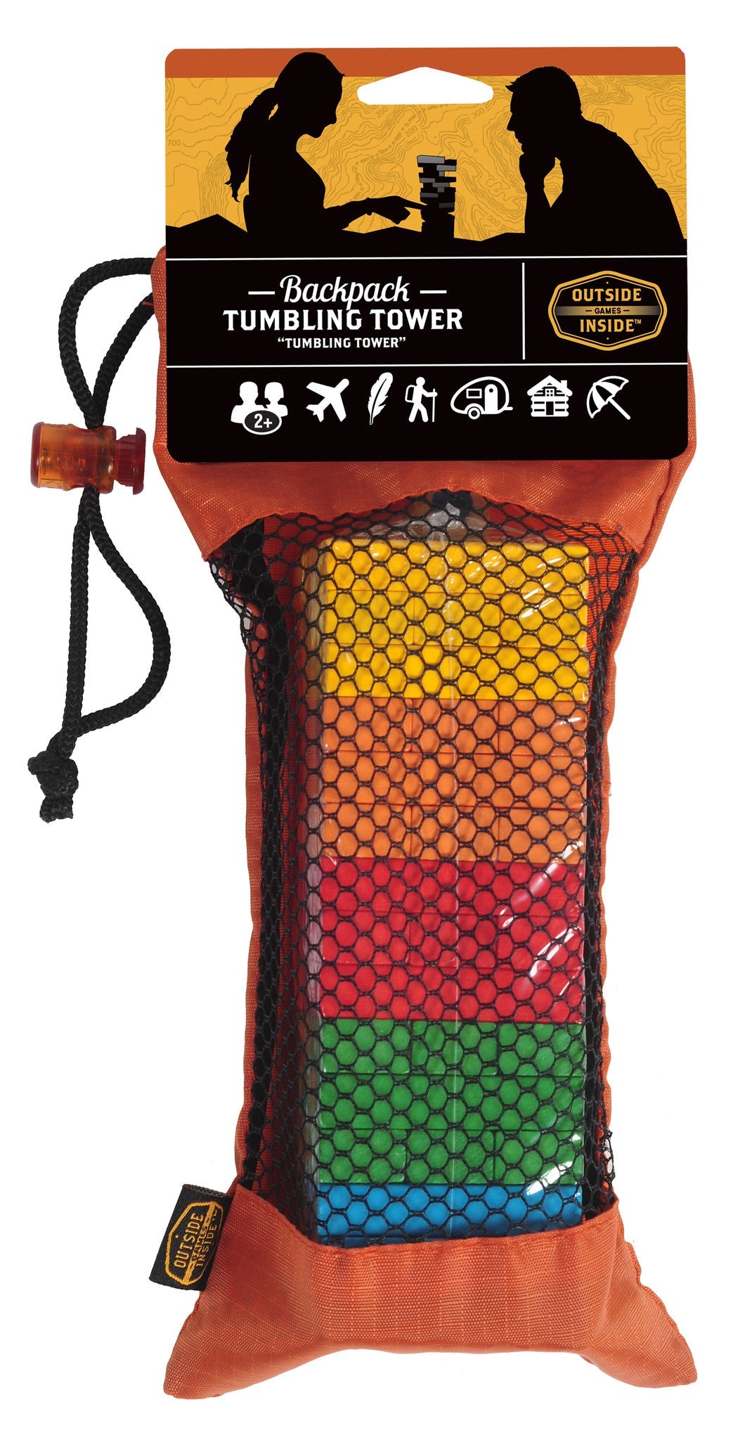GSI Outdoors Backpack Tumbling Tower joc lemn