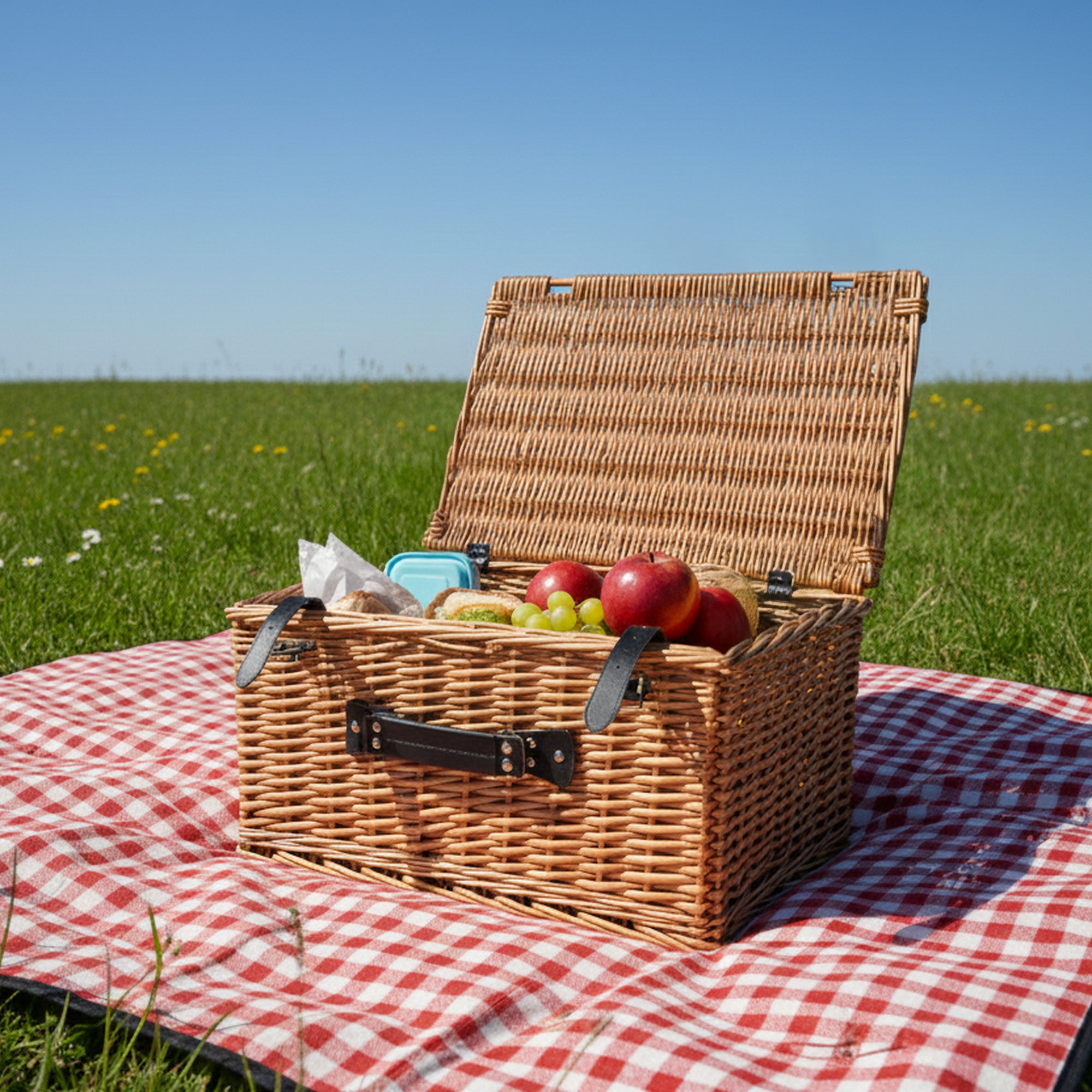 CampFeuer set cos picnic rachita 3 piese cu capac