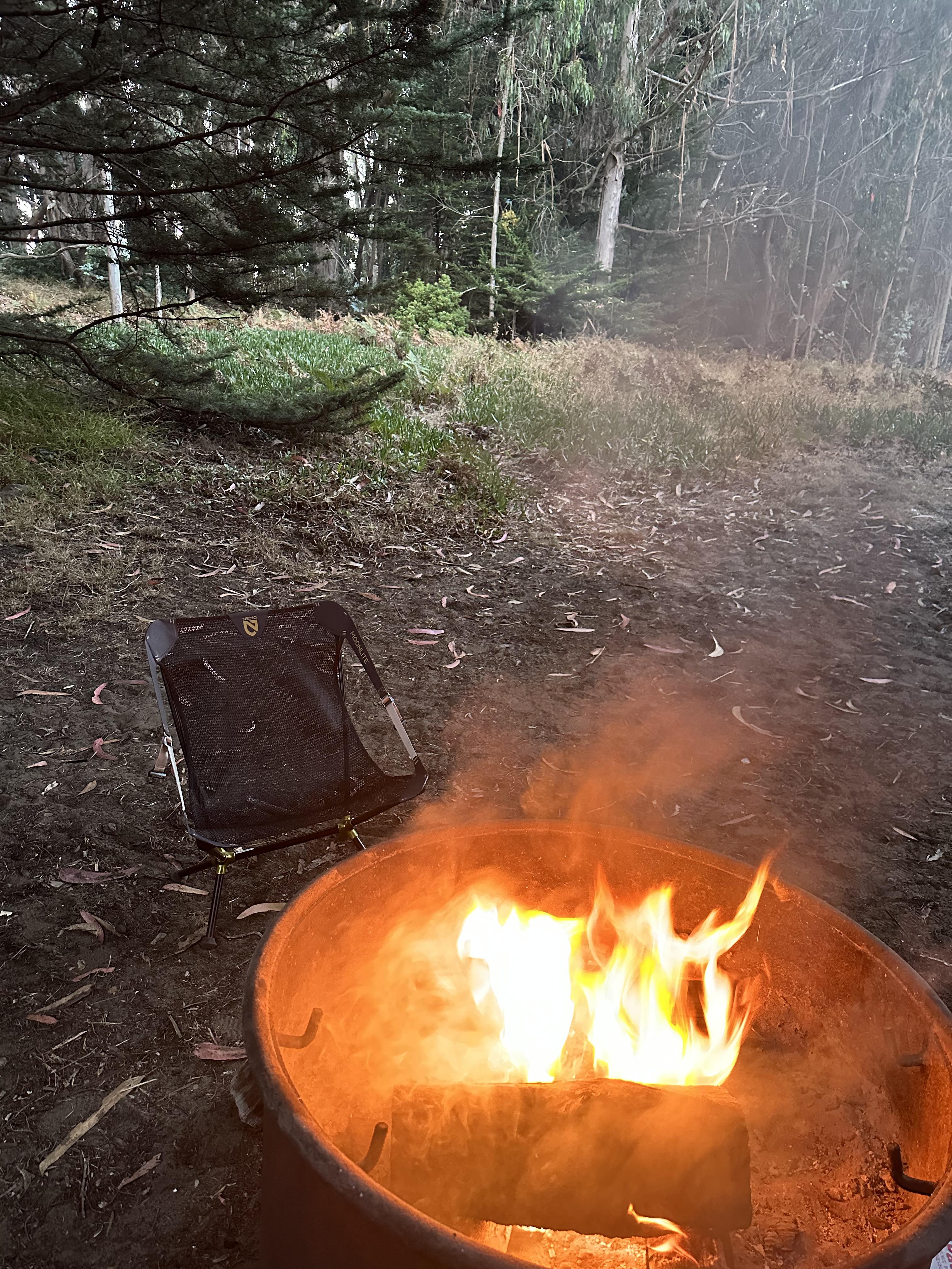 Nemo Moonlite scaun camping reclinabil Smokey Olive pliabil