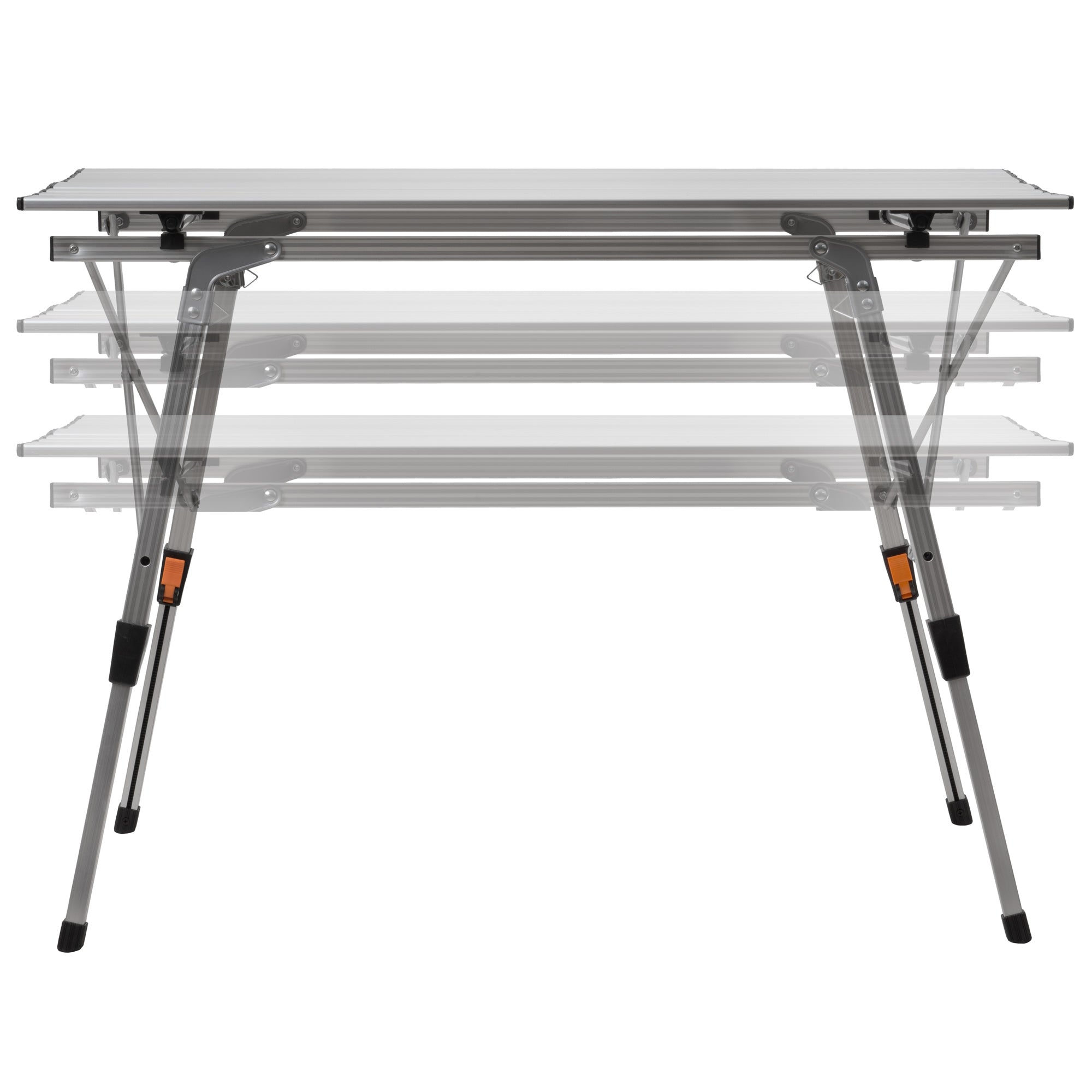 CampFeuer masă camping pliabilă 90,5x51,5 reglabilă