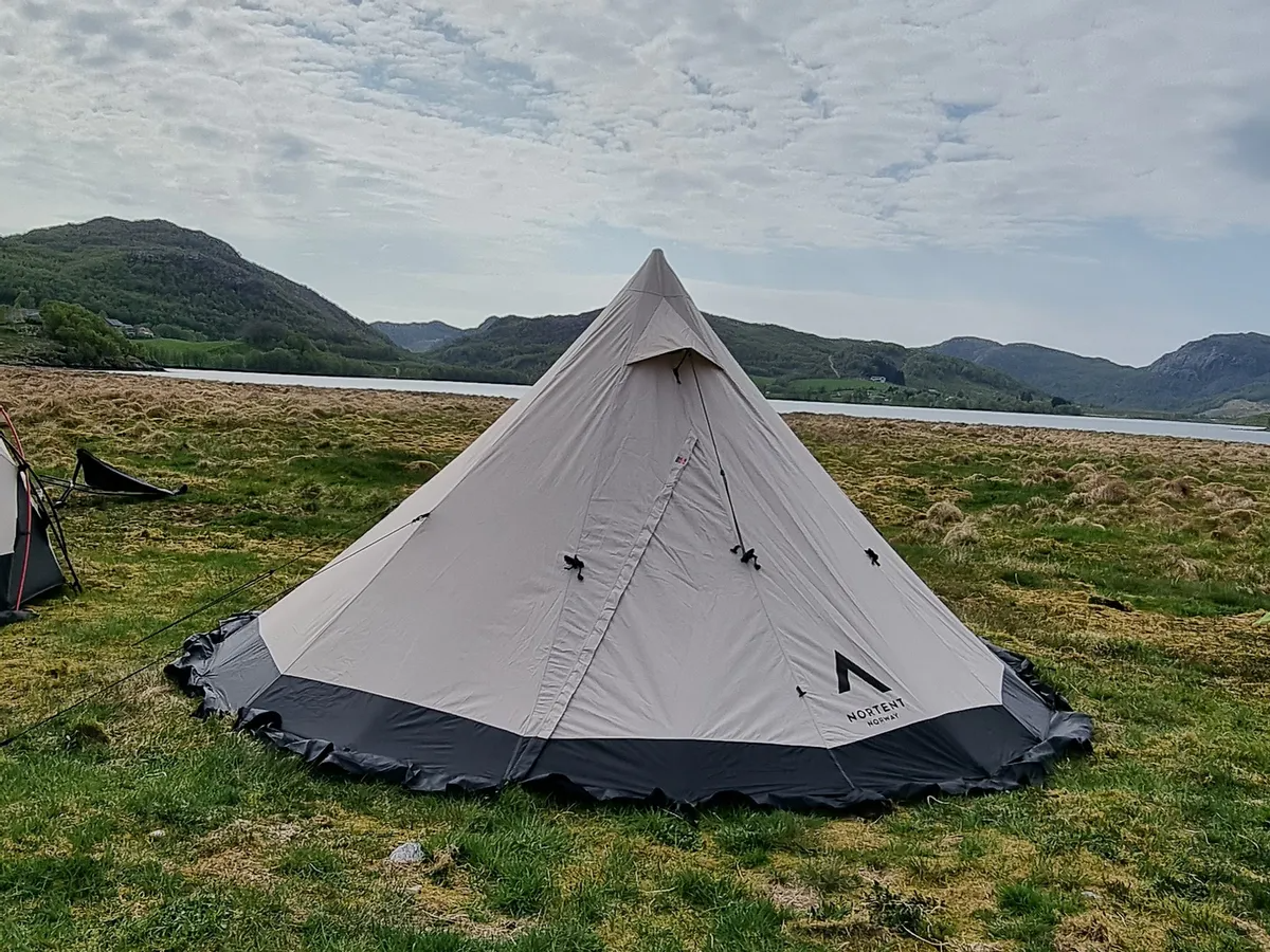 Nortent Lavvo 6 PC cort tipi 6 pers polycotton soba