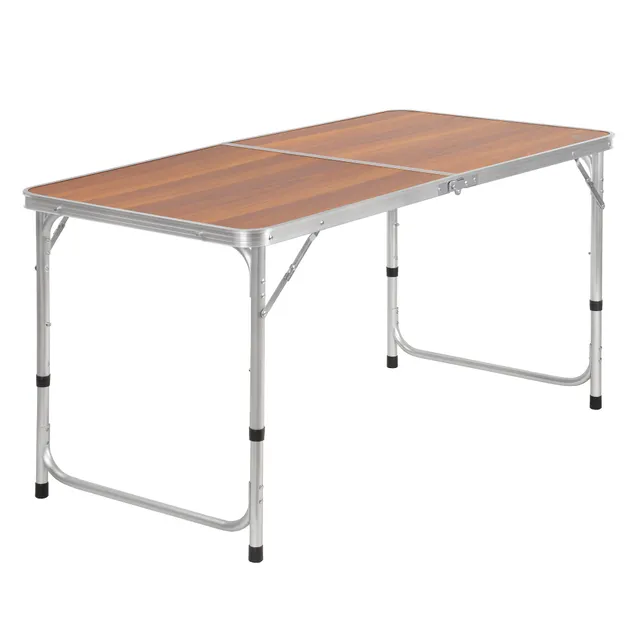CampFeuer Masă Camping 120x60 Aluminiu 6 Persoane