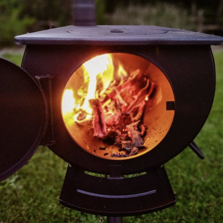 CampFeuer soba cort 58x86x240 cm cu gatit si cos