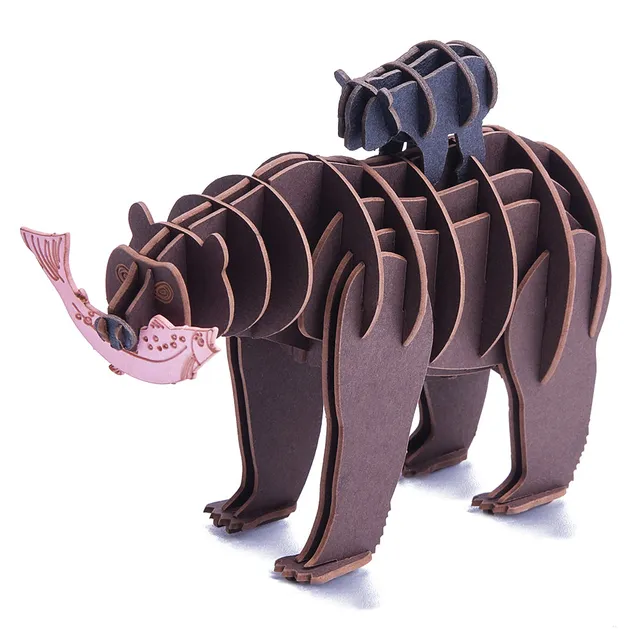 GSI Outdoors Fishing Bears puzzle 3D carton