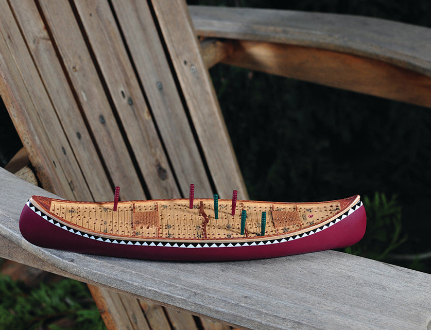 GSI Outdoors Canoe tablă cribbage joc cadou