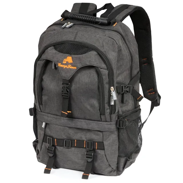 CampFeuer rucsac laptop 17 inch USB negru 19L