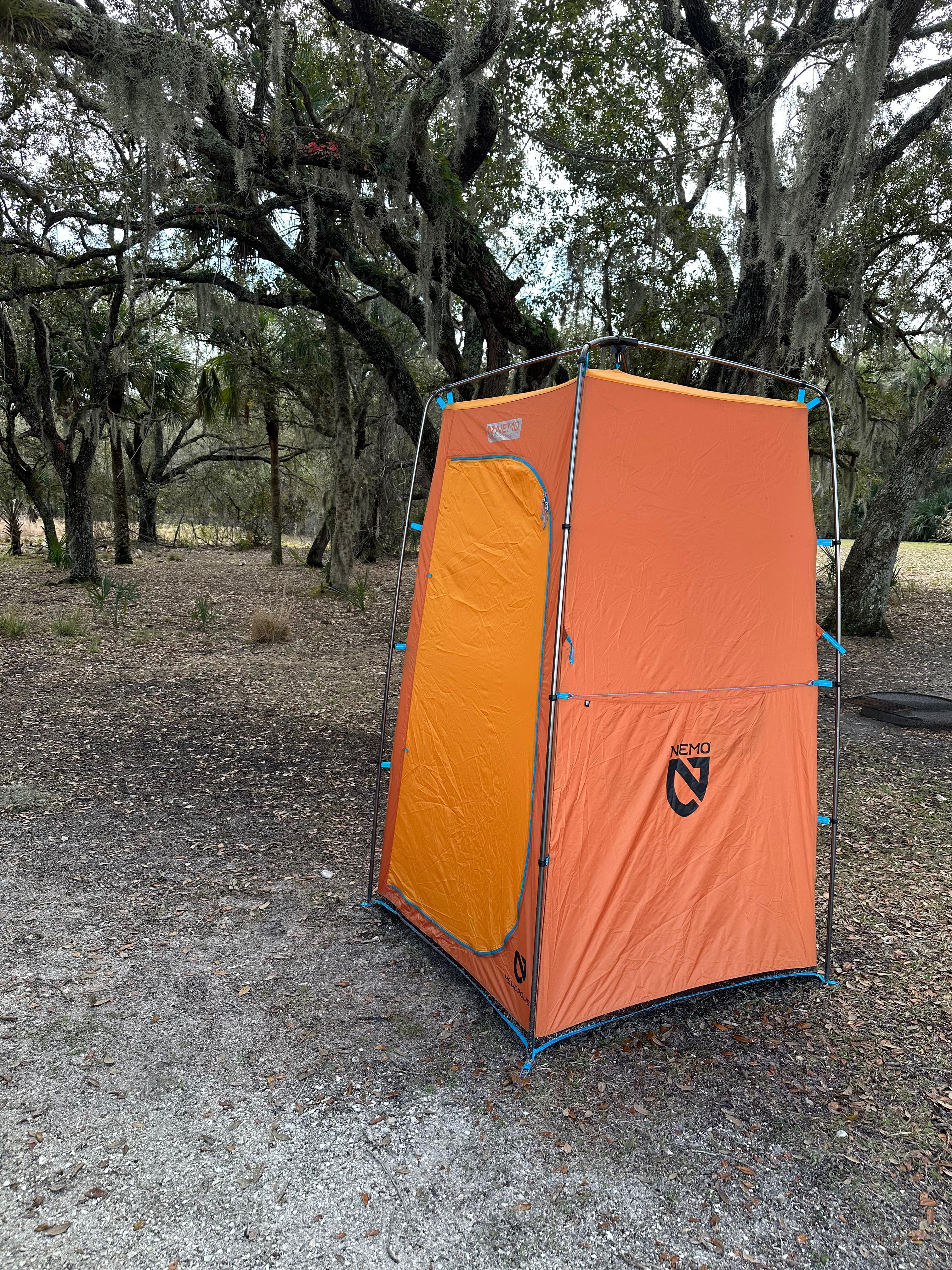 Nemo Heliopolis cort dus camping cabina privata decupare
