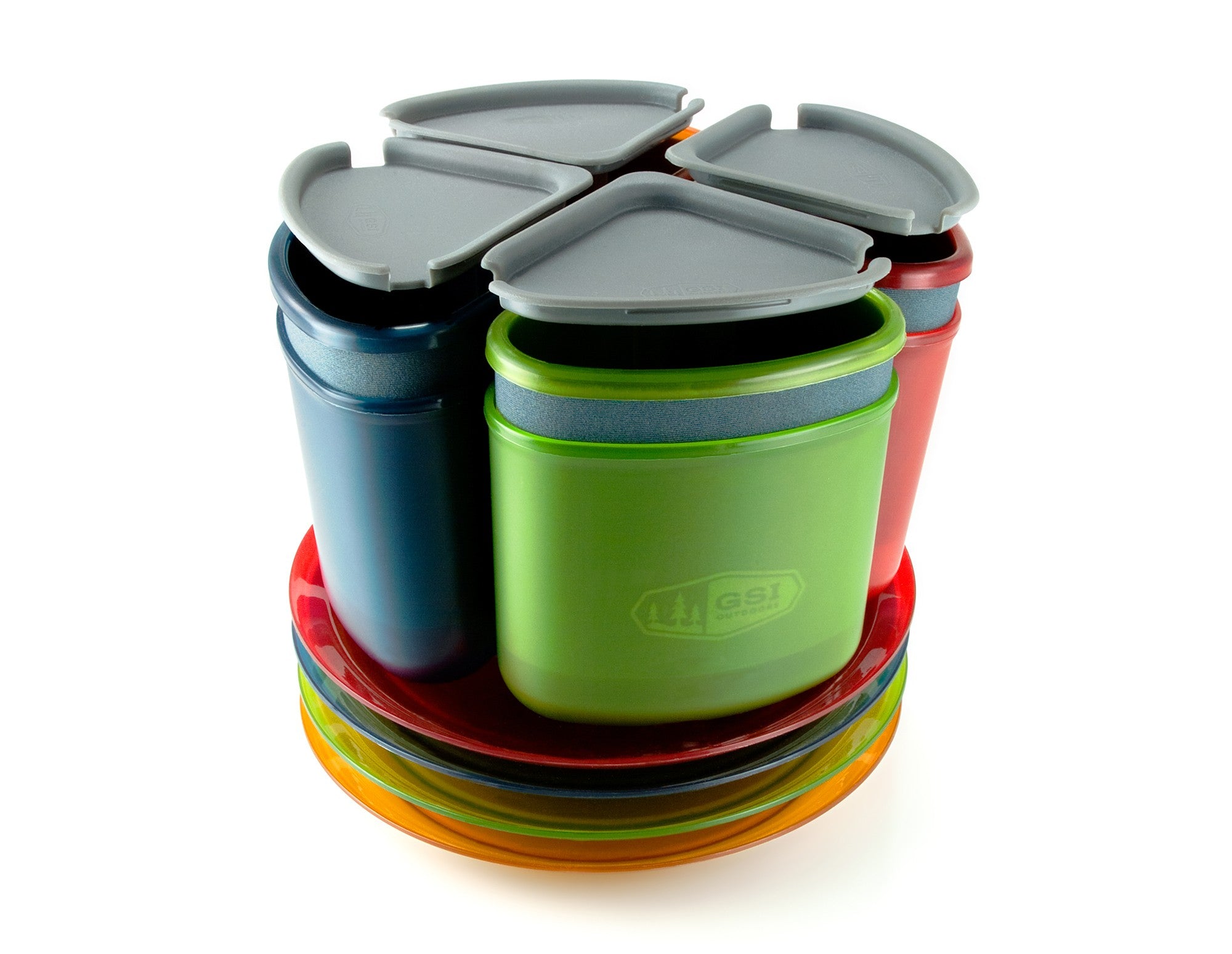 GSI Outdoors Infinity set veselă camping 4 persoane