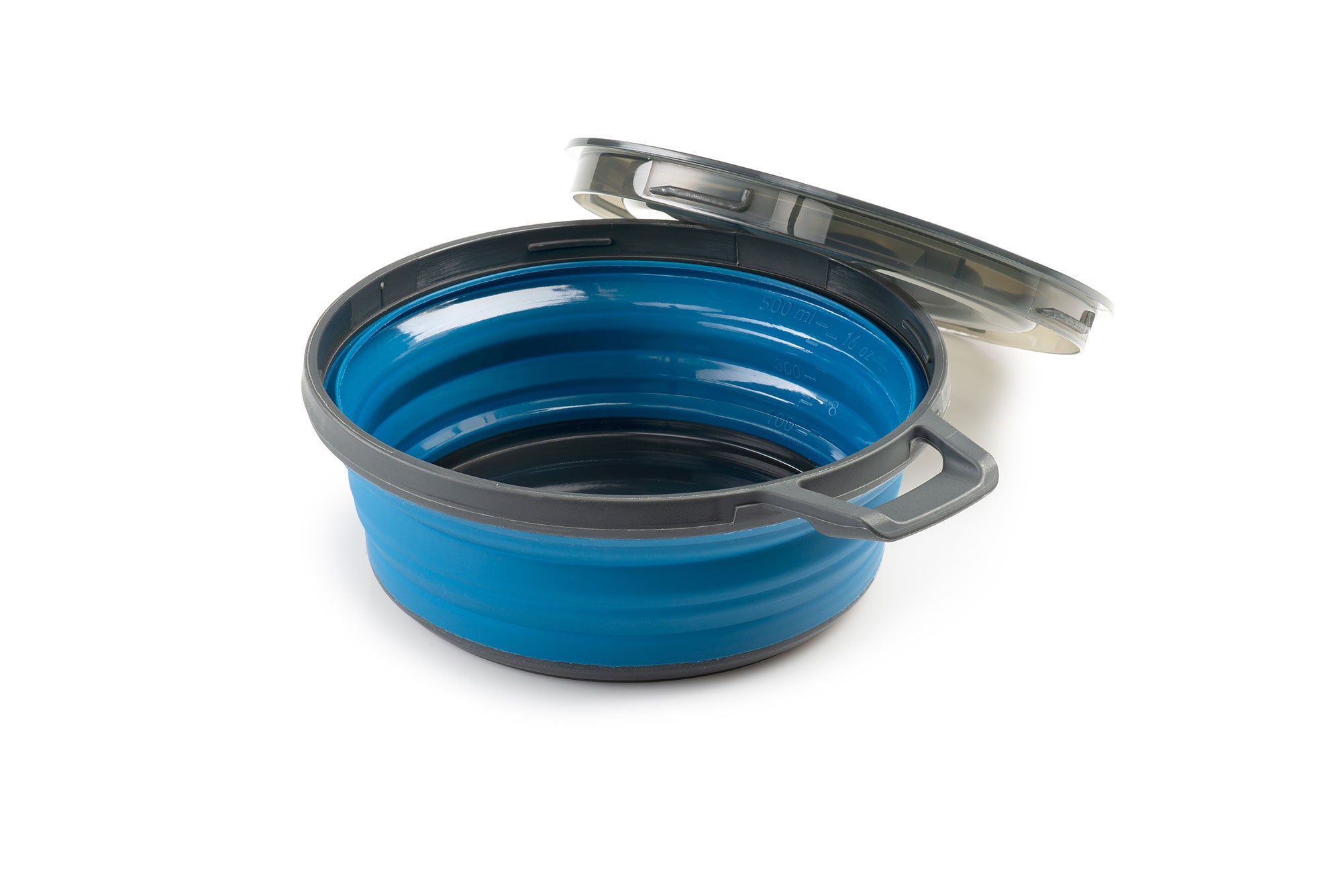 GSI Outdoors Escape Bowl+Lid bol pliabil albastru cu capac