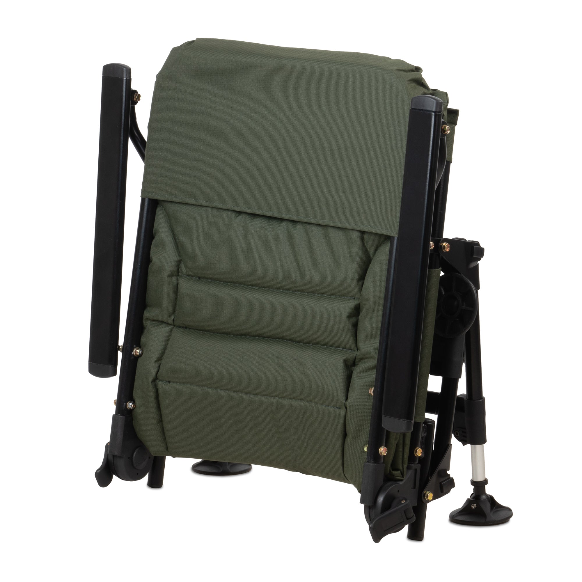 CampFeuer Scaun pescuit pliabil 150 kg cu husa verde