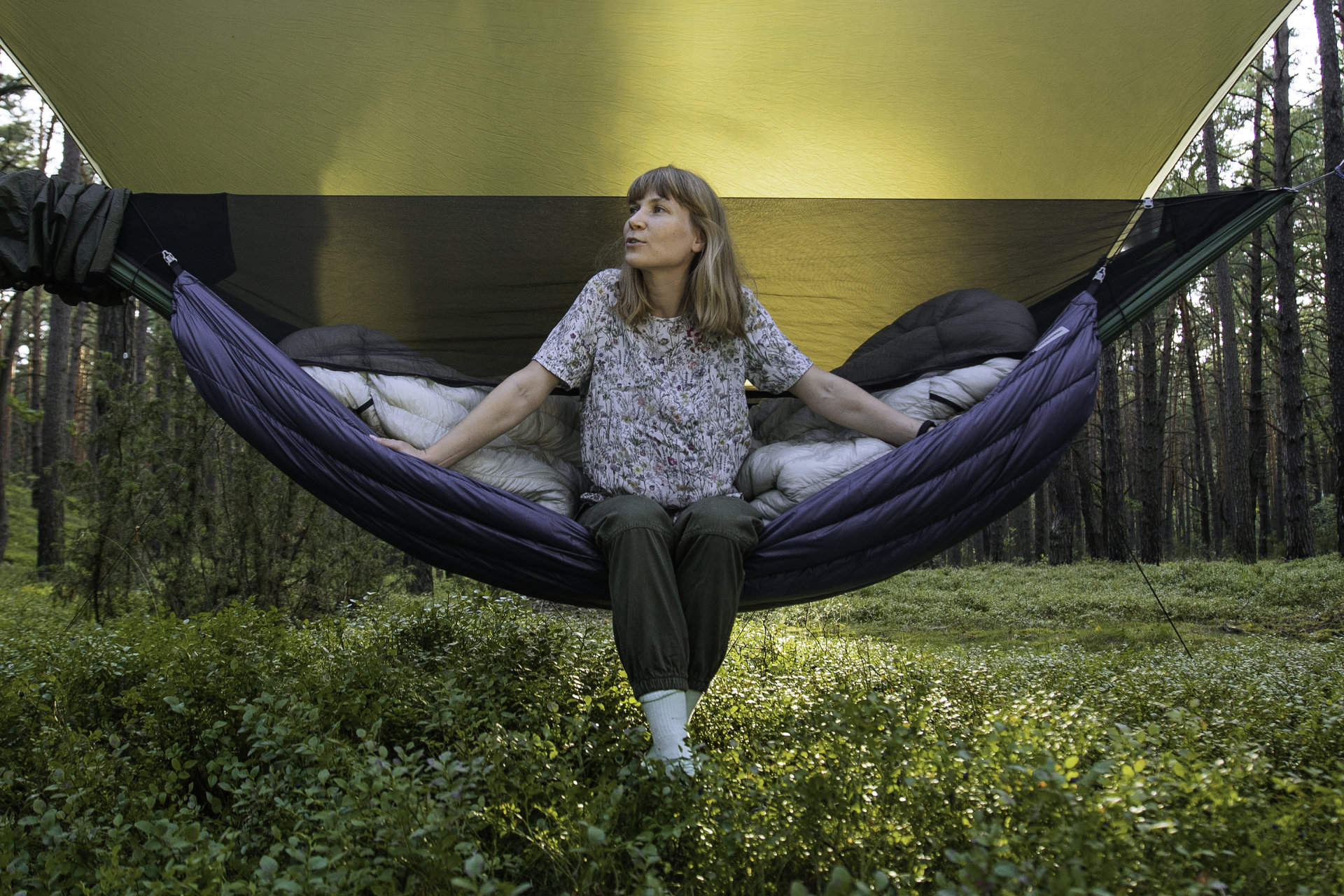 Lesovik Otul Beta 200 underquilt hamac puf 8-14°C