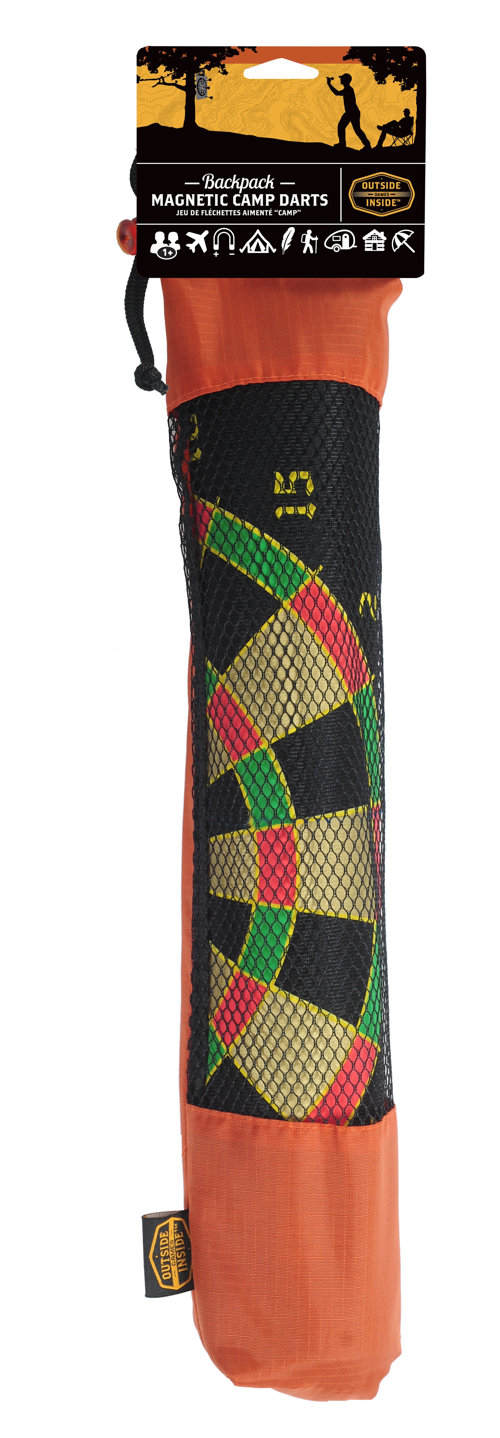 GSI Outdoors Backpack Darts joc magnetic rucsac