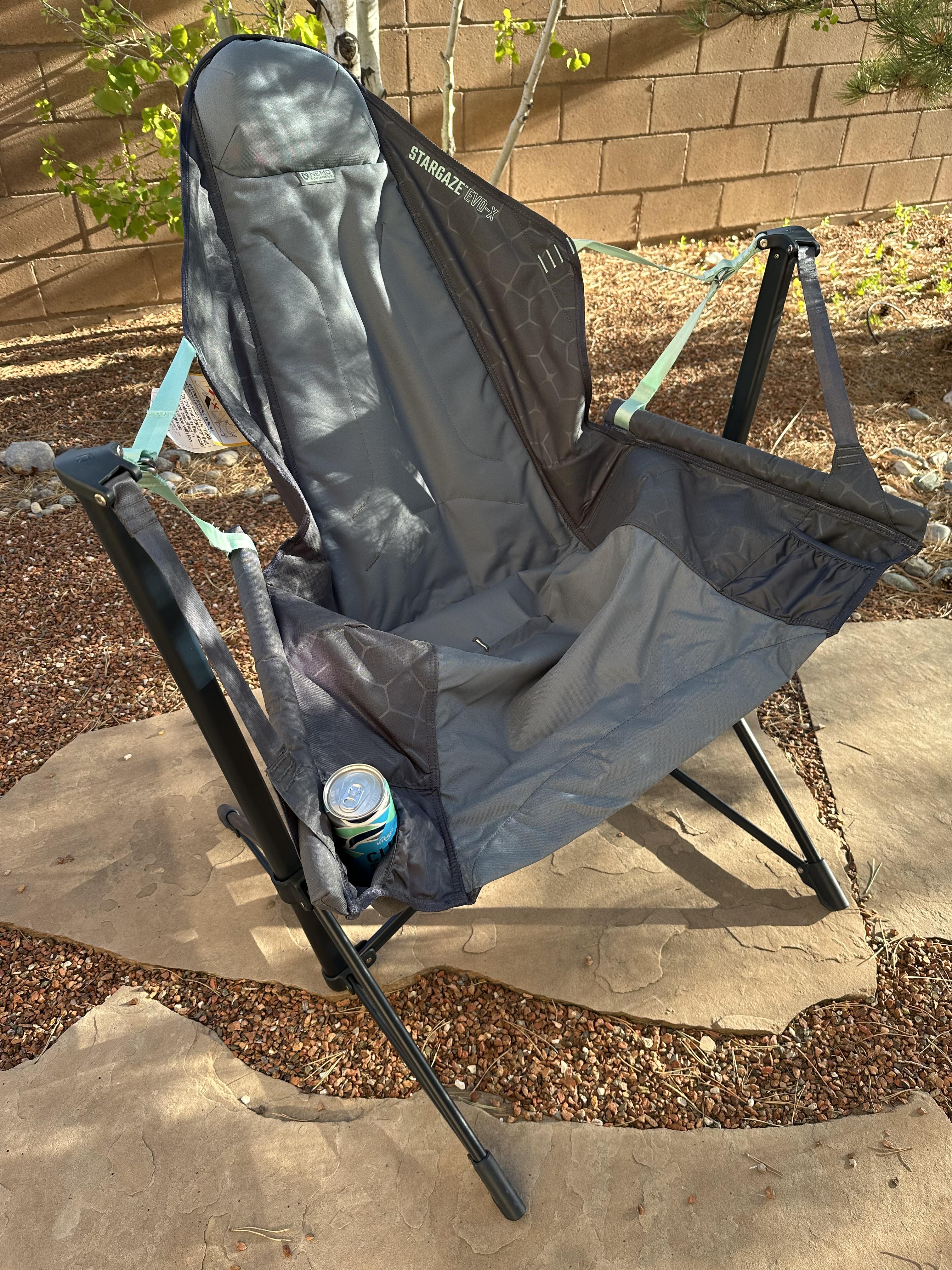 Nemo Stargaze EVO-X scaun camping pliabil balansoar