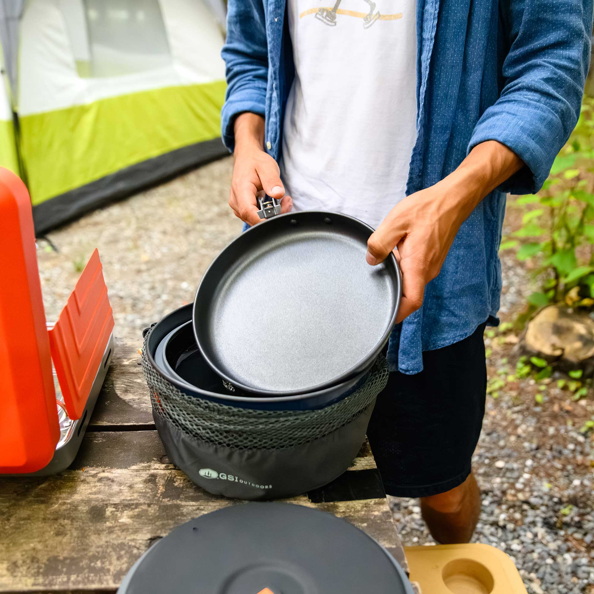 GSI Outdoors Bugaboo Backpacker set vase camping 2 pers