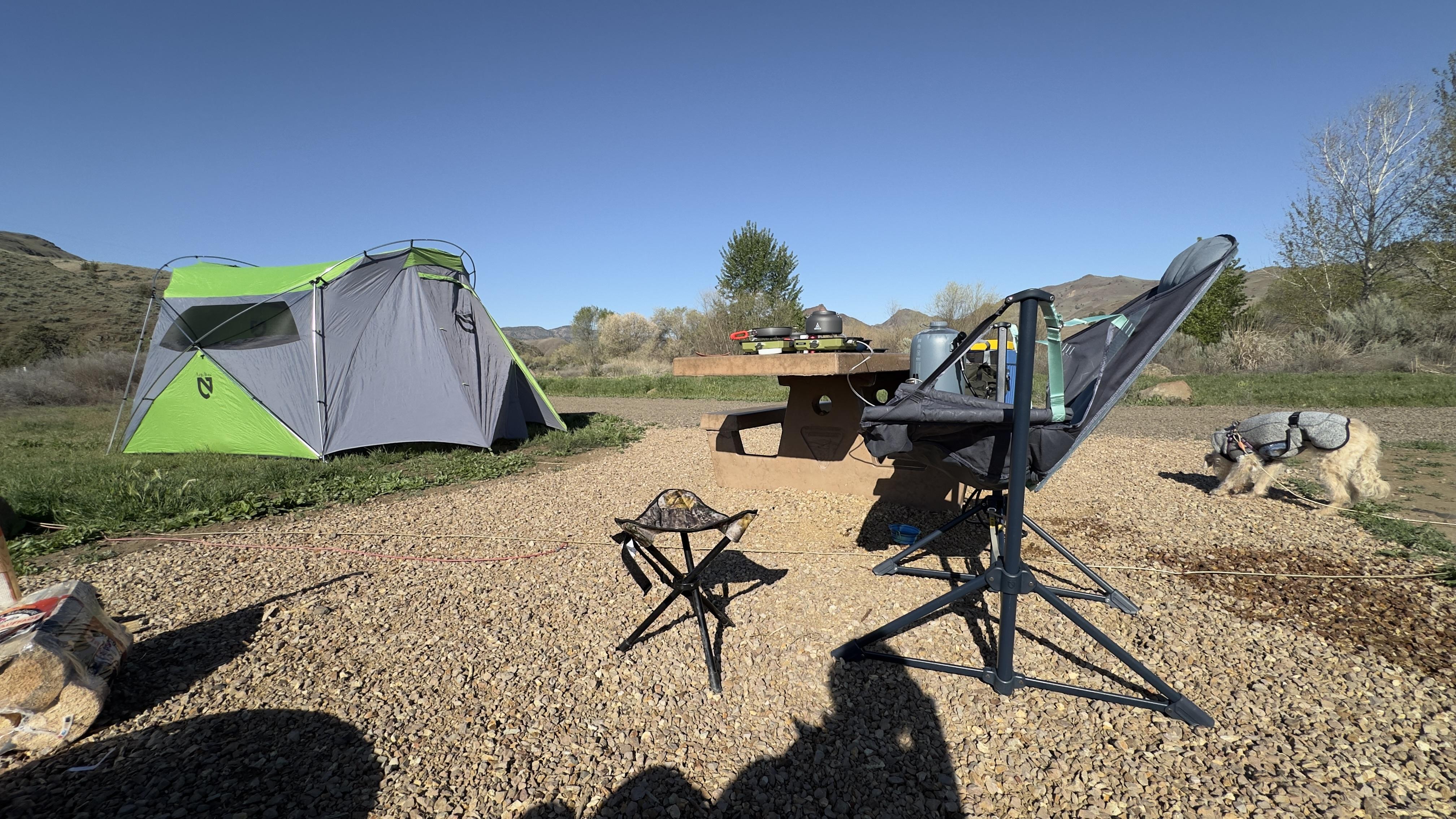Nemo Stargaze EVO-X scaun camping pliabil balansoar