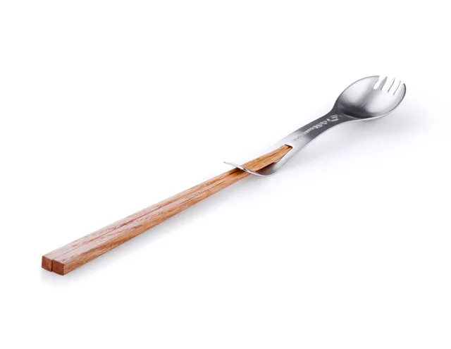 GSI Outdoors Glacier Stainless Spork + Sticks tacâm inox