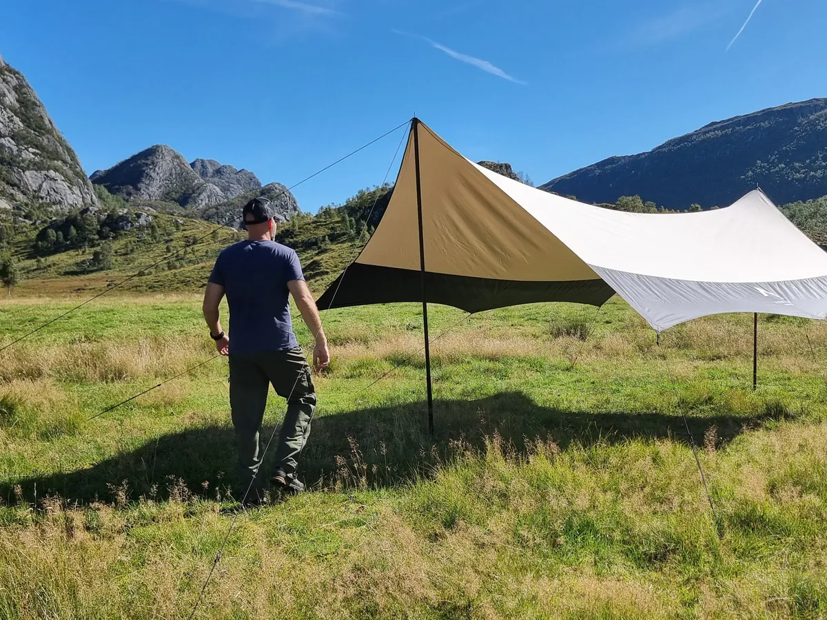 Nortent Helleren PC tarp bumbac 580x440 cm