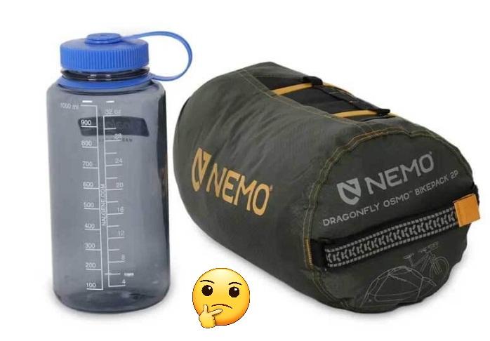 Nemo Dragonfly Bikepack OSMO cort bicicleta 2 persoane usor
