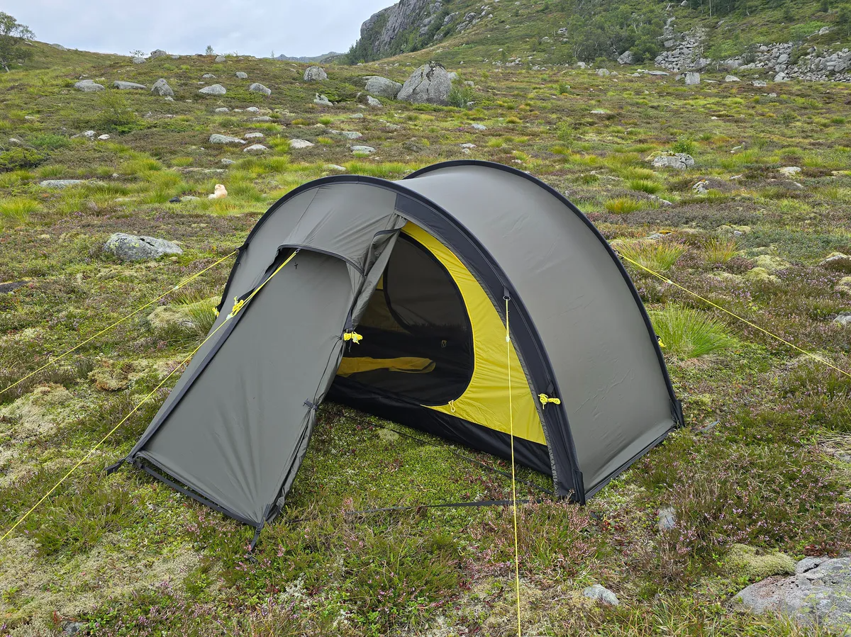 Nortent Ly 1 cort 1 persoana armygreen tunel usor