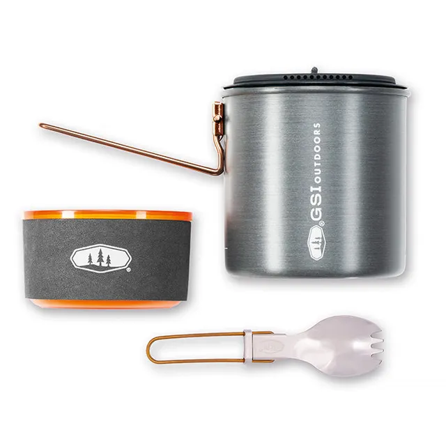 GSI Outdoors Halulite Soloist set gătit solo ușor