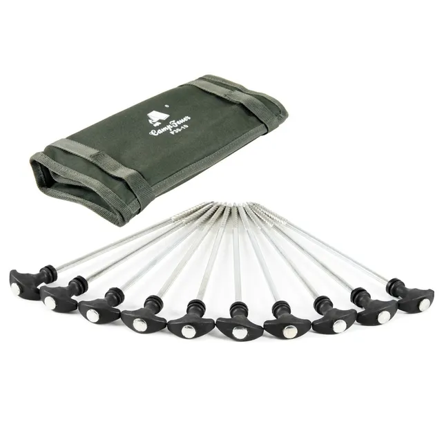 CampFeuer T-Pegs cuie cort 30 cm 10 bucati otel
