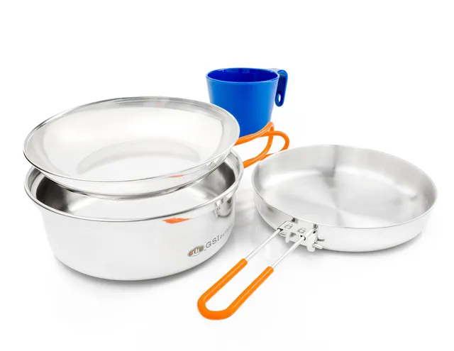 GSI Outdoors Glacier Stainless set vase 1 persoană