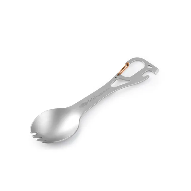 GSI Outdoors Glacier Stainless Spork tacam inox multifunctional