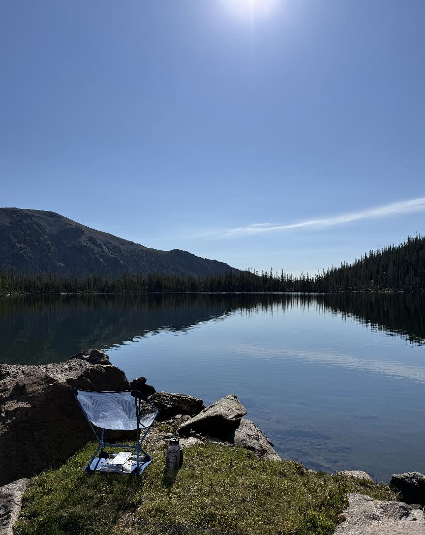 Nemo Moonlite Elite scaun camping negru ultralight