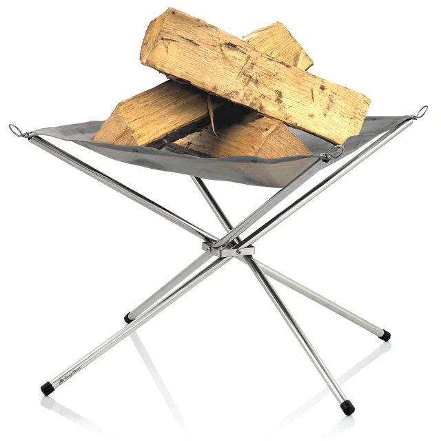 CampFeuer Feuerpeter vatra mobila inox 41x41x32 cm