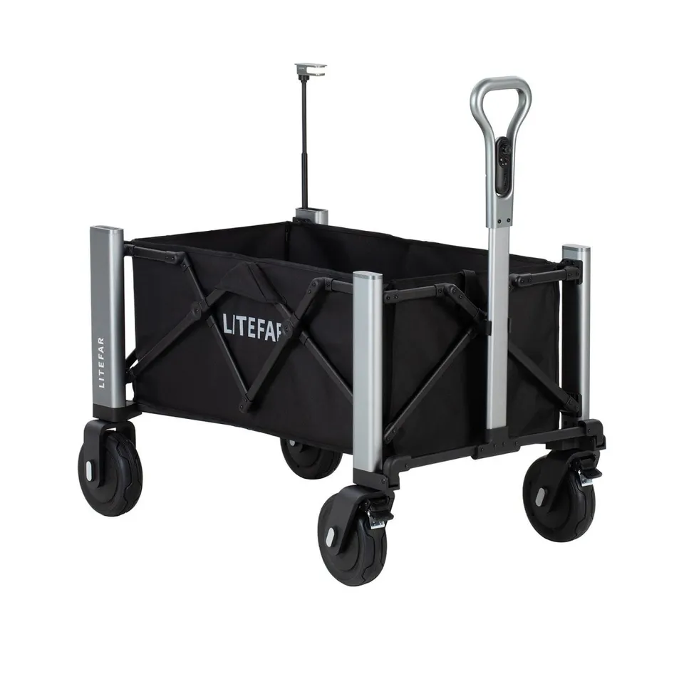 LITEFAR Orion Smart Wagon Classic carucior negru