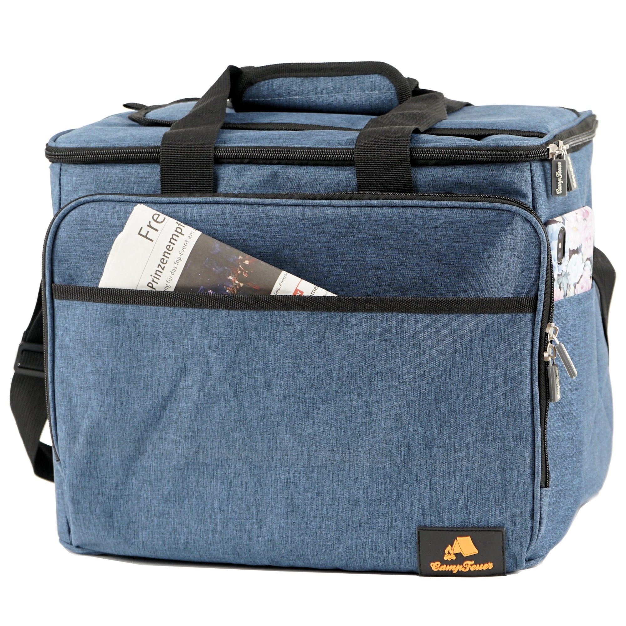CampFeuer Geanta frigorifica 30L gri-melat izolata