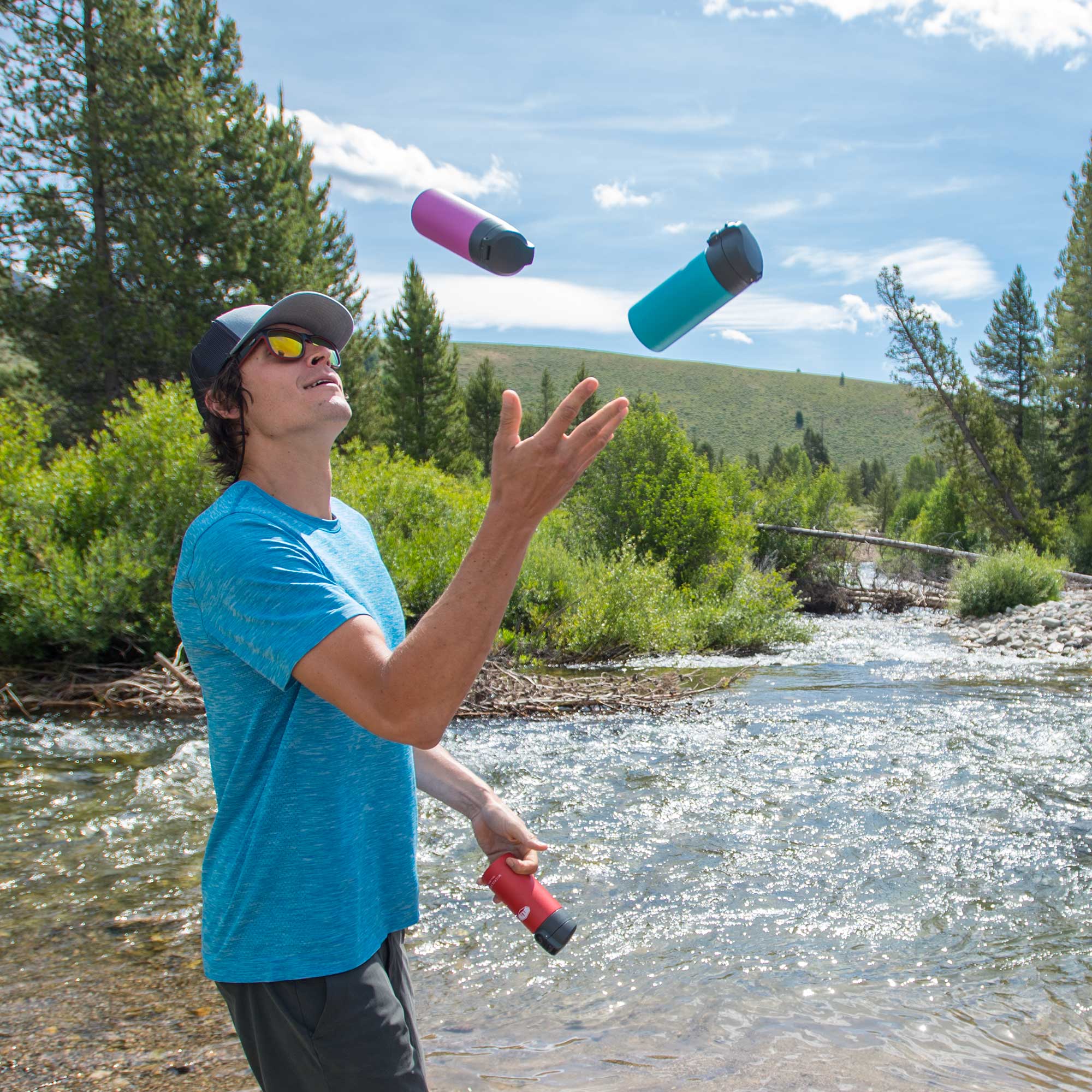 GSI Outdoors MicroLite 350 Flip cana termica roz 350 ml