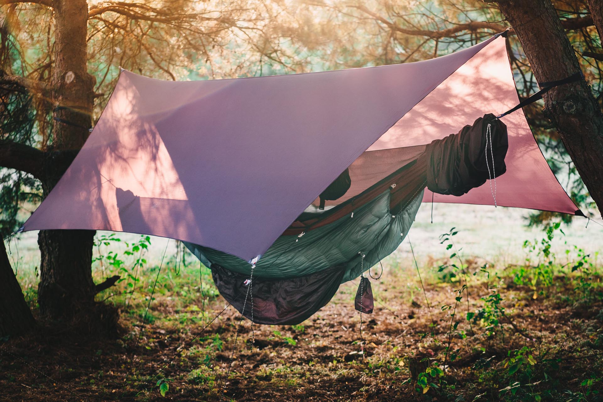 Lesovik HEKSA Burgundy Ron prelată hamac 360 cm