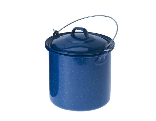 GSI Outdoors Enamelware oală emailată 1,6 l cu capac