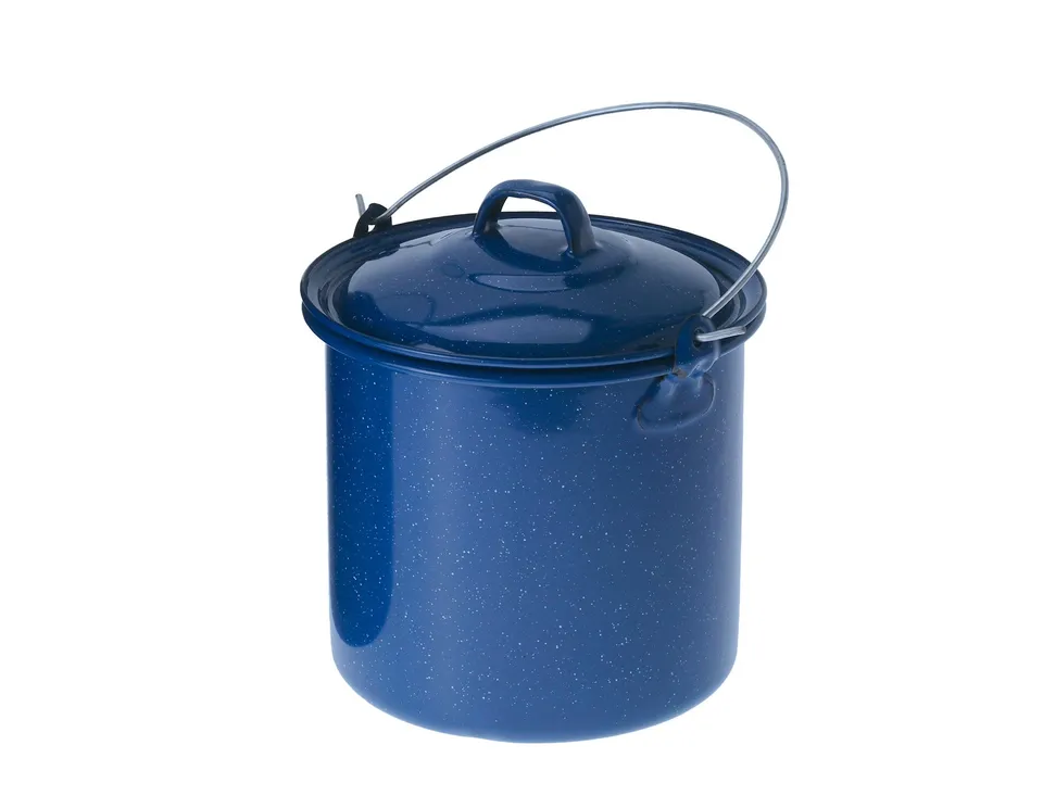 GSI Outdoors Enamelware oală emailată 1,6 l cu capac
