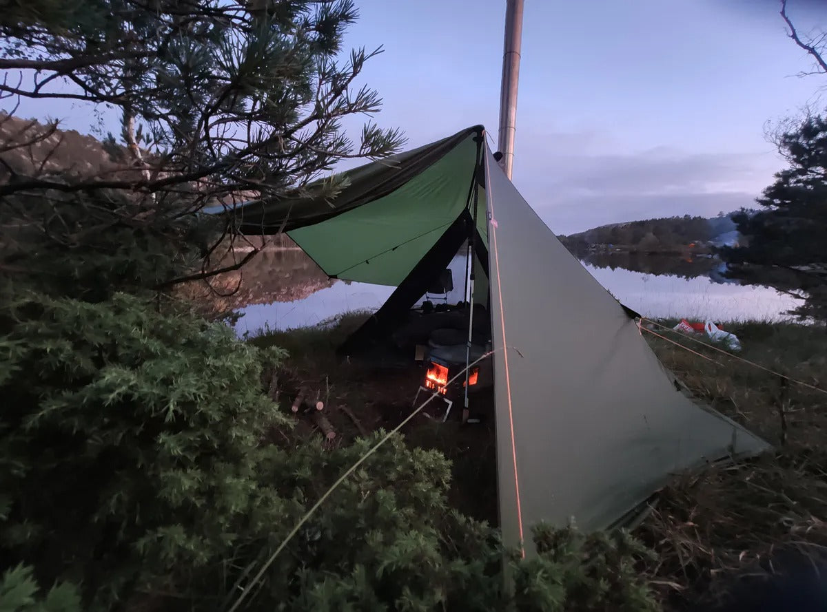 Nortent Bivuakk cort interior plasa tantari