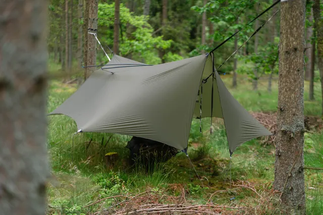 Lesovik Boga Mayfly Green tarp iarna cu usi 420x300