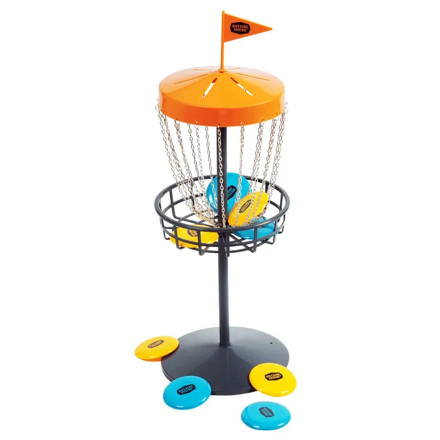 GSI Outdoors Freestyle joc disc golf 8 discuri + coș