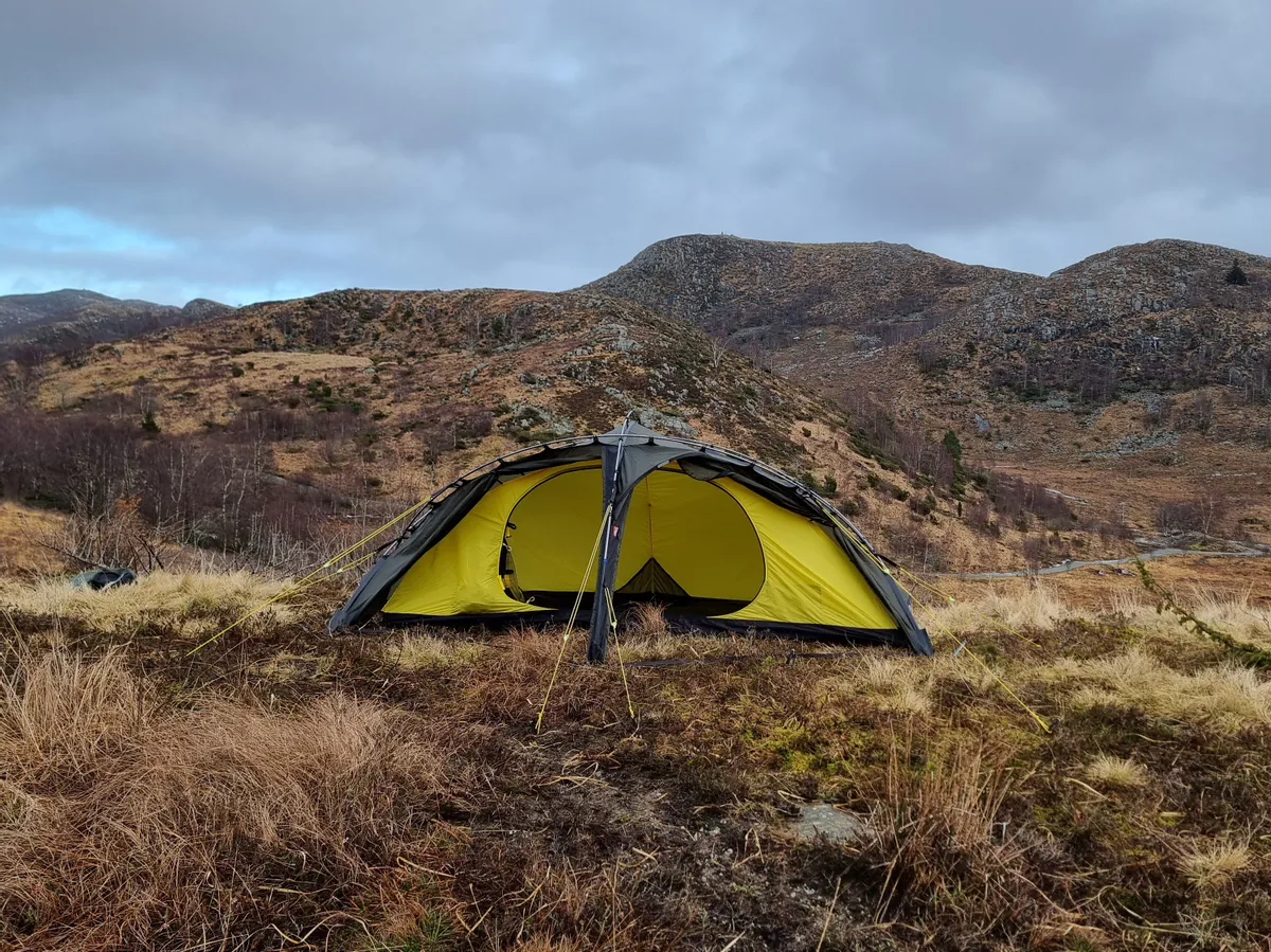 Nortent Vern 1 cort 1 persoana verde army expedition